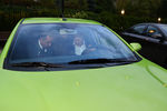 Владимир Путин и глава «АвтоВАЗа» Бу Андерссон в автомобиле Lada Vesta