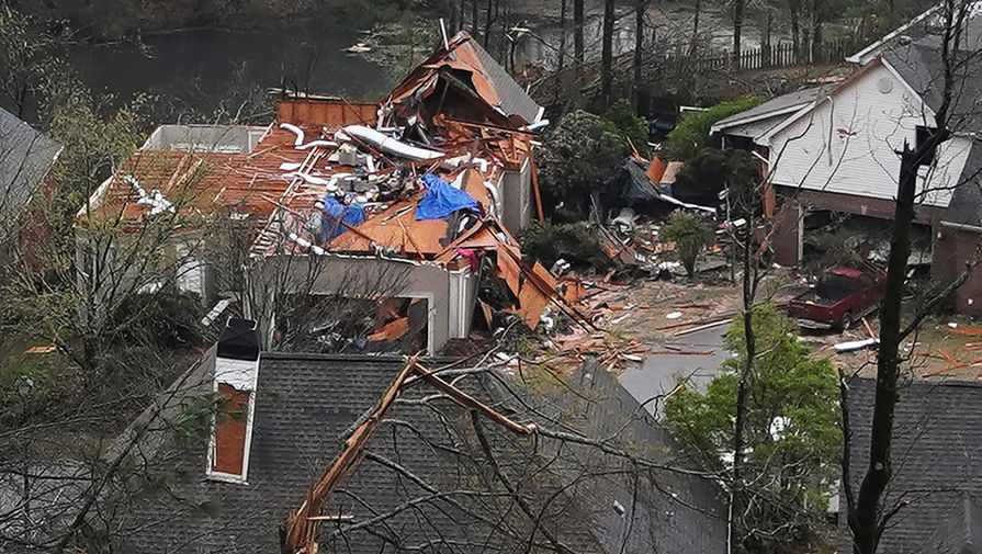 Последствия торнадо в штате Алабама в США, 25 марта 2021 года