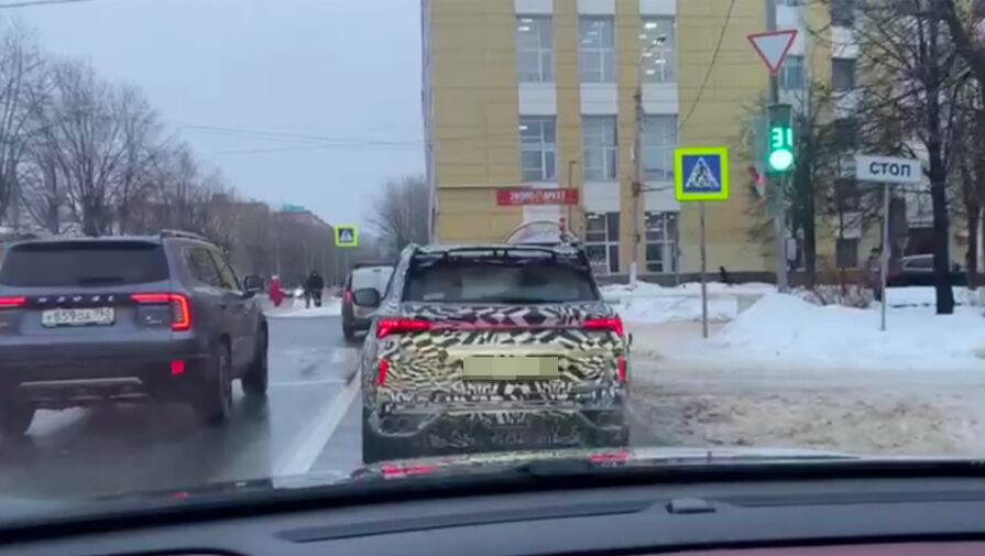 Geely Coolray нового поколения сняли на видео в Москве