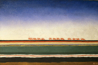 Казимир Малевич. Скачет красная конница. 1932