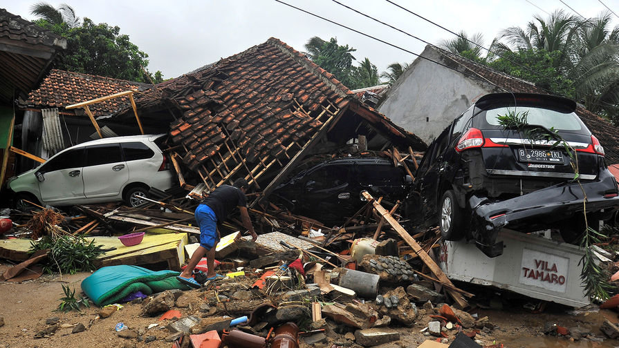 Последствия цунами в Индонезии, 23 декабря 2018 года