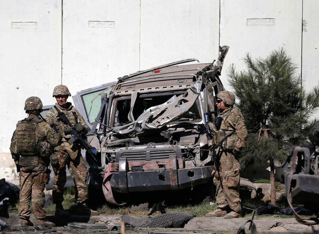 На&nbsp;месте взрыва у&nbsp;посольства США в&nbsp;Кабуле