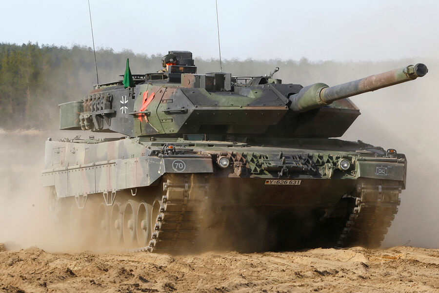 Немецкий боевой танк Leopard 2