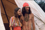 Во время музыкального фестиваля Woodstock, 1969 год