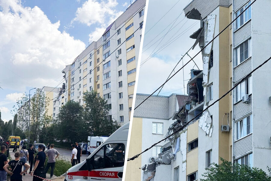Последствия взрыва бытового газа в&nbsp;подъезде 10-этажного жилого дома в&nbsp;Саратове, 25&nbsp;июля 2025&nbsp;года