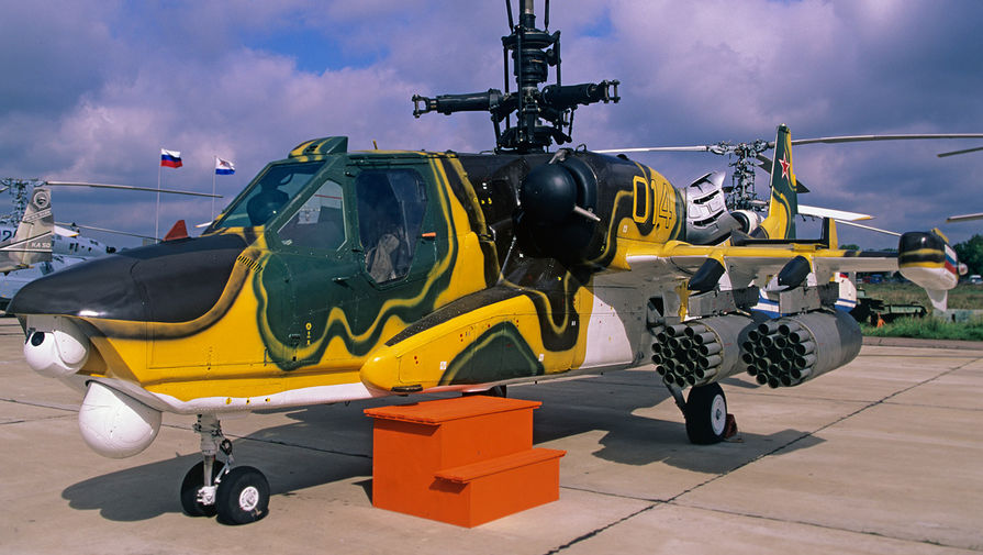 Боевой ударный вертолет Ка-50 &laquo;Черная акула&raquo;