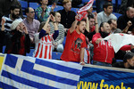 Матч собрал и греческих болельщиков