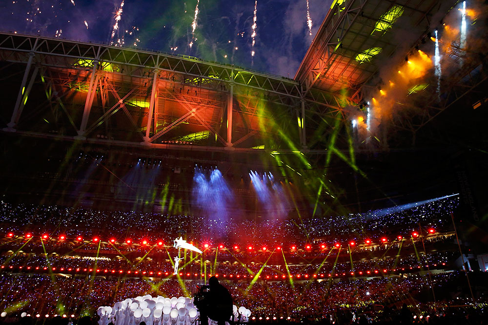 Выступление Кэти Перри на Super Bowl 2015