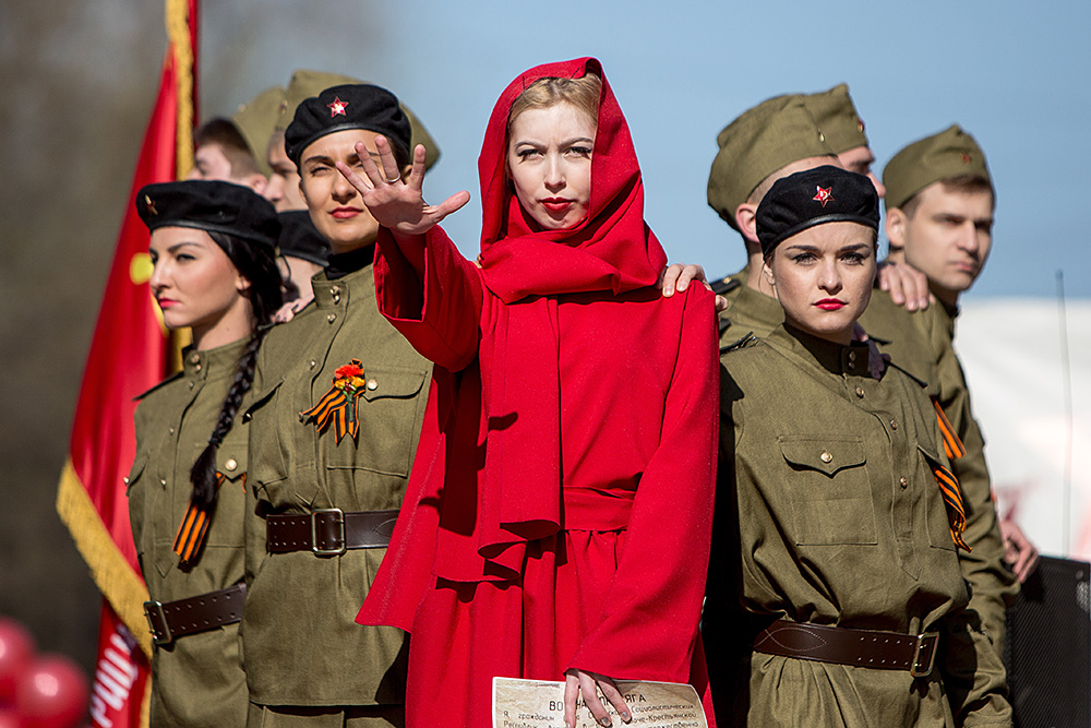 Акция «Бессмертный полк» в Благовещенске