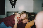 Илон Маск со своей девушкой Гвинн, 1994 год