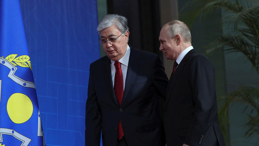 Путин направил телеграмму Токаеву