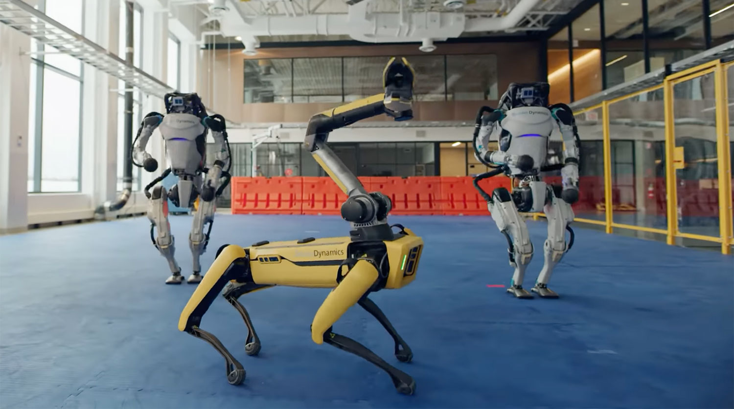 Роботы из Boston Dynamics станцевали под хит 60-х - Газета.Ru
