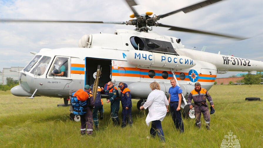 В Хакасии мужчину с признаками аппендицита эвакуировали из тайги на вертолете