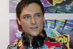 Юрий Шатунов перед выступлением на концерте «Легенды Ретро-FM» в СК «Олимпийский», 2014 год 