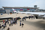 Аэропорт Пхеньяна перед визитом президента России Владимира Путина, 18 июня 2024 года