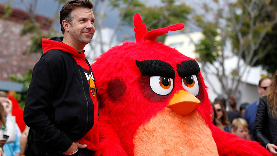 Актер Джейсон Судейкис на&nbsp;премьере «Angry Birds в&nbsp;кино» в&nbsp;Лос-Анджелесе