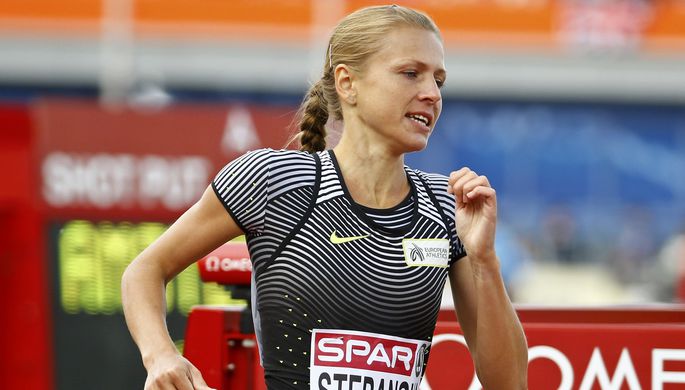 Российская спортсменка Юлия Степанова