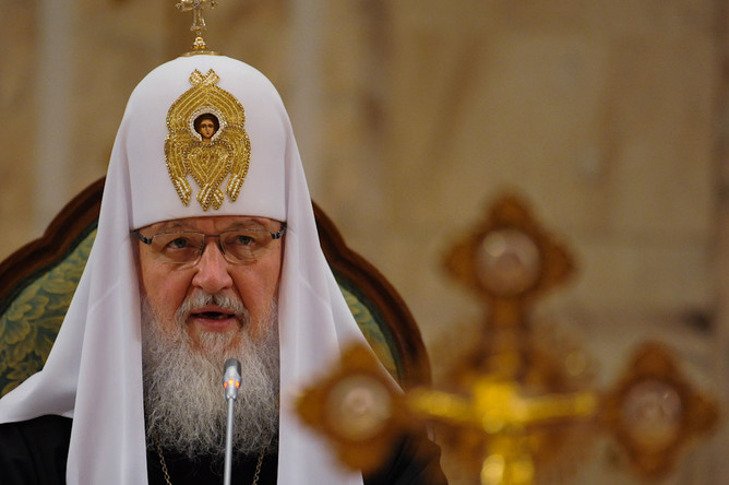 Патриарх Кирилл посвятил четверть своего доклада описанию нападок и угроз, которым подверглась РПЦ за последний год