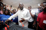 Джордж Веа на выборах президента Либерии