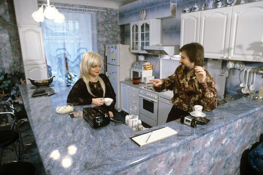 Певица Лариса Долина с&nbsp;мужем Виктором, 1994&nbsp;год 