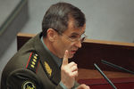 Рашид Нургалиев во время «правительственного часа» в Совете Федерации РФ, 2009 г.