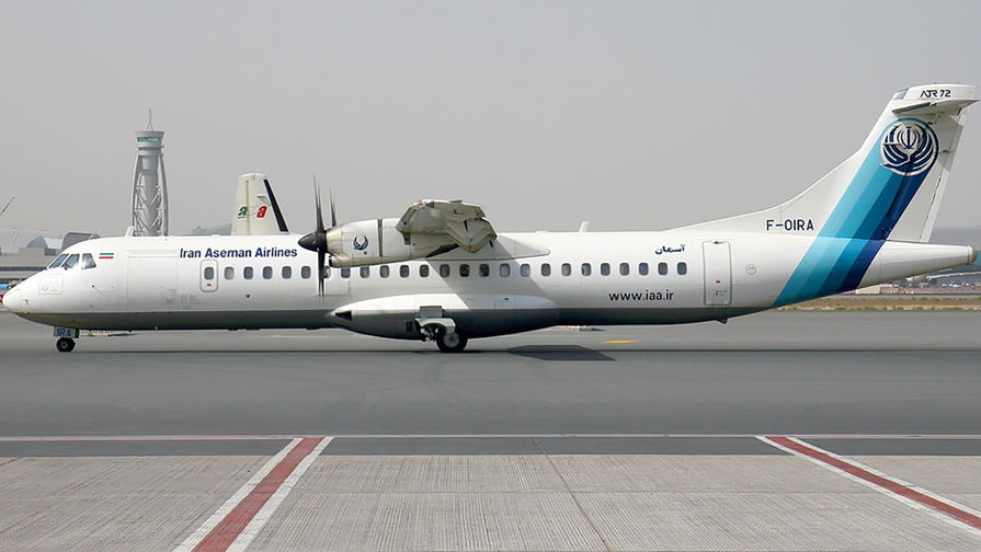 Самолет ATR 72-500 авиакомпании Iran Aseman Airlines 