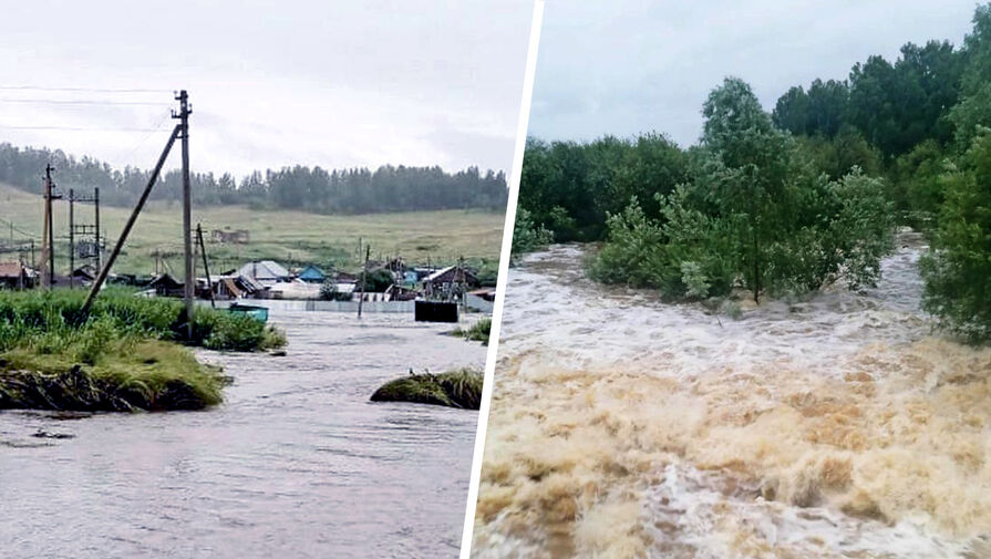 В Башкирии затопило несколько деревень