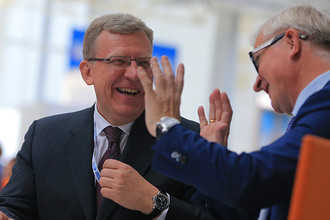 Алексей Кудрин и Александр Шохин
