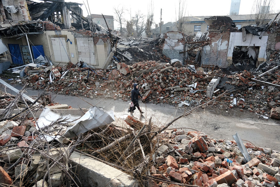 Последствия военных действий в&nbsp;Донецкой области, 20&nbsp;января 2023&nbsp;года