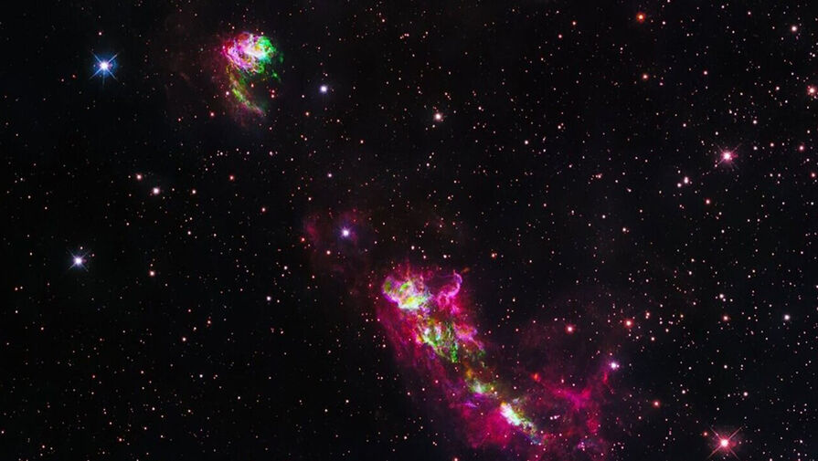 Телескоп Хаббл запечатлел загадочный звездный взрыв