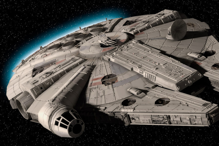 «Тысячелетний сокол», кадр из франшизы «Star Wars»
