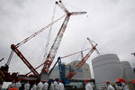 Восстановленный первый энергоблок атомной электростанции «Фукусима-1»