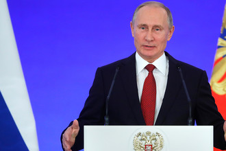 Президент России Владимир Путин