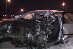 Последствия аварии с участием легкового автомобиля и автовоза в Калужской области, 11 февраля 2018 года