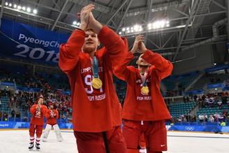 Хоккеисты сборной России