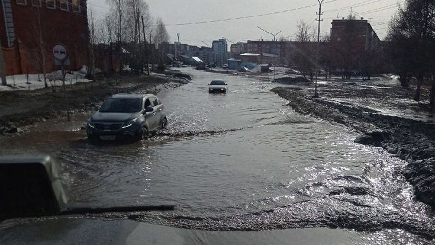 Жительница Бердска рассказала о последствиях затопления улиц города