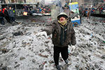 Во время столкновений между оппозицией и правоохранительными органами в Киеве