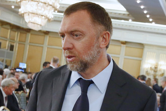 Президент, генеральный директор компании En+ Group Олег Дерипаска на съезде Российского союза промышленников и предпринимателей, который проходит в рамках VII Недели российского бизнеса