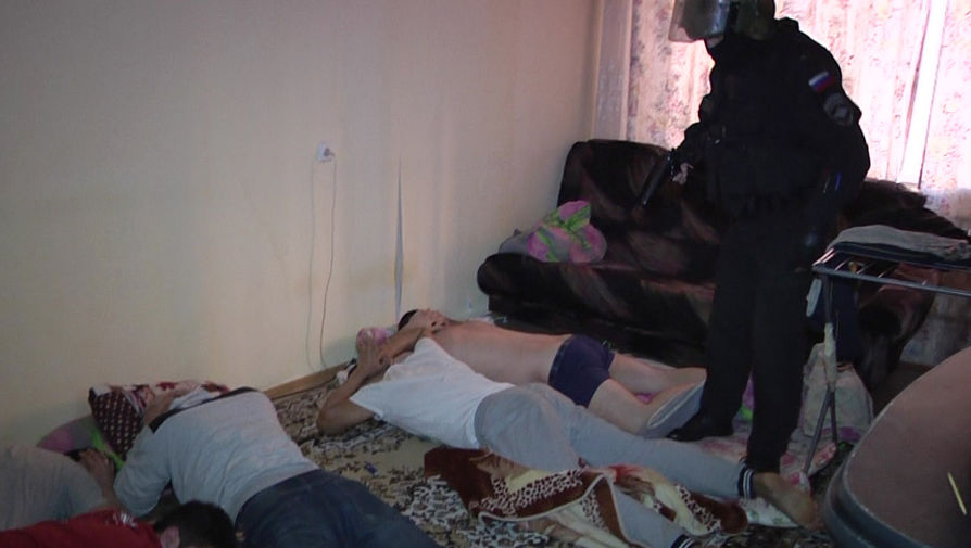 Задержание граждан из&nbsp;республик Средней Азии, подозреваемых в&nbsp;содействии террористической деятельности