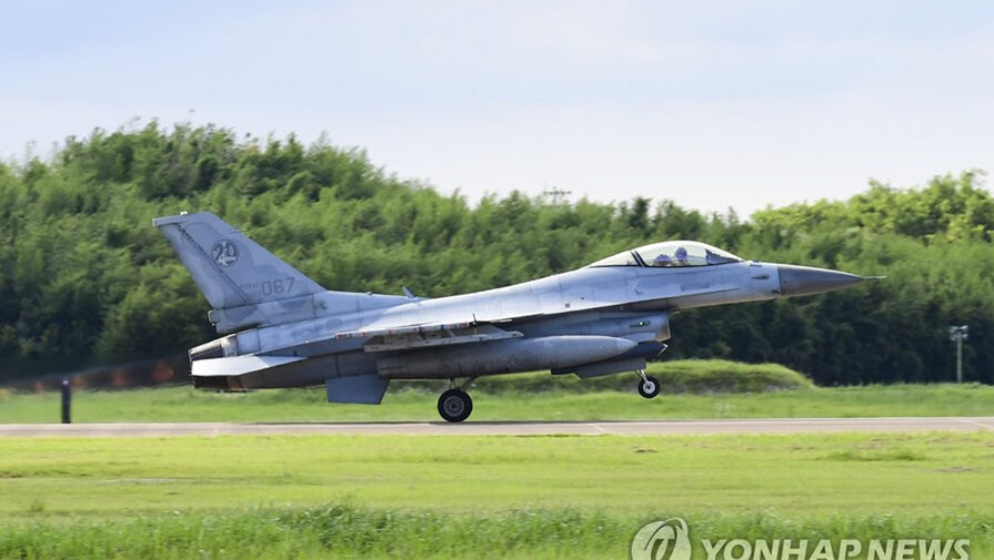 Yonhap: в Южной Корее разбился истребитель F-16