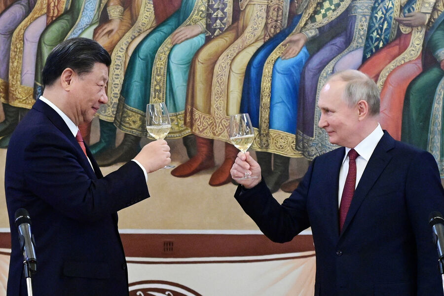 Путин сообщил, что Россия и Китай определили восемь важнейших направлений сотрудничества 