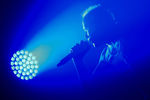 Вокалист The Prodigy Кит Флинт во время выступления в клубе Stadium Live в Москве