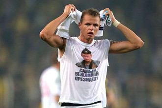 Дмитрий Тарасов после первого матча с турецким «Фенербахче» в Стамбуле в Лиге Европы — 2015/16