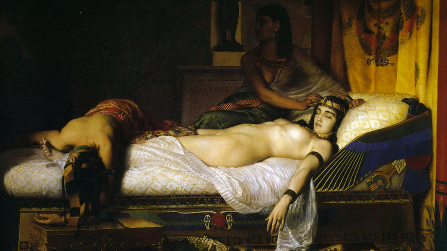 Картина «Смерть Клеопатры», 1874 г. 