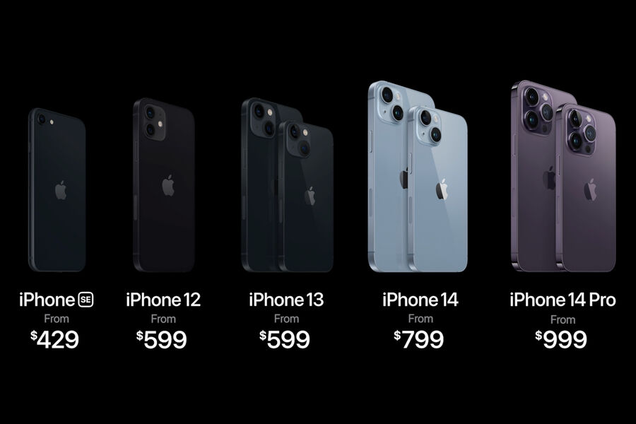 Цены на&nbsp;новые и старые iPhone