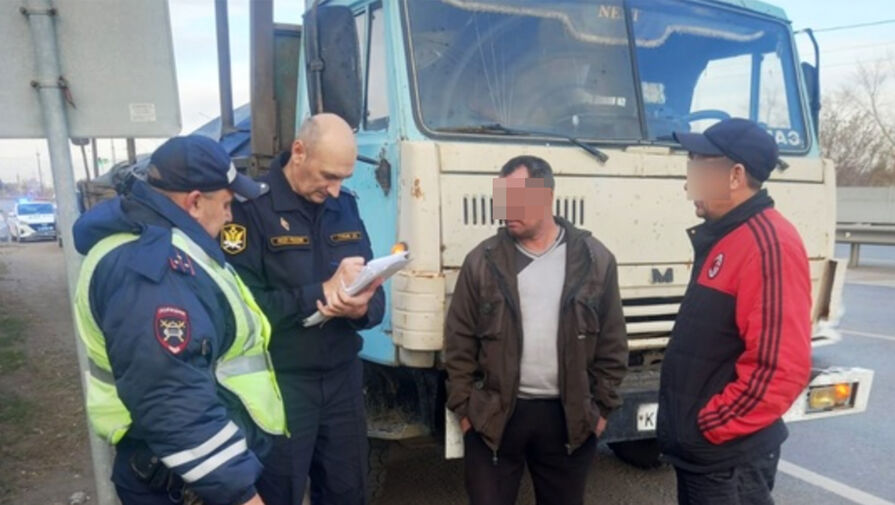 В Омской области полиция задержала "КамАЗ", собственник которого задолжал 386 млн рублей