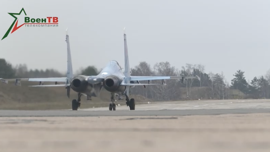 Военные летчики России и Белоруссии отрабатывают прикрытие важных объектов во время учений