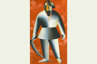 Казимир Малевич. Косарь. 1912