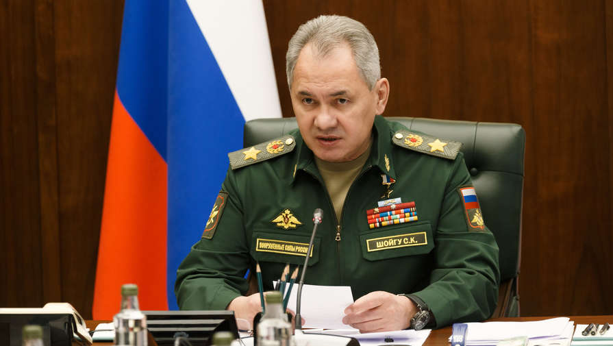 Шойгу заявил, что жизнь и здоровье российских военнослужащих всегда являются приоритетом