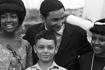 Советский летчик-космонавт Валерий Быковский на встрече с кубинской молодежью, 1965 год
